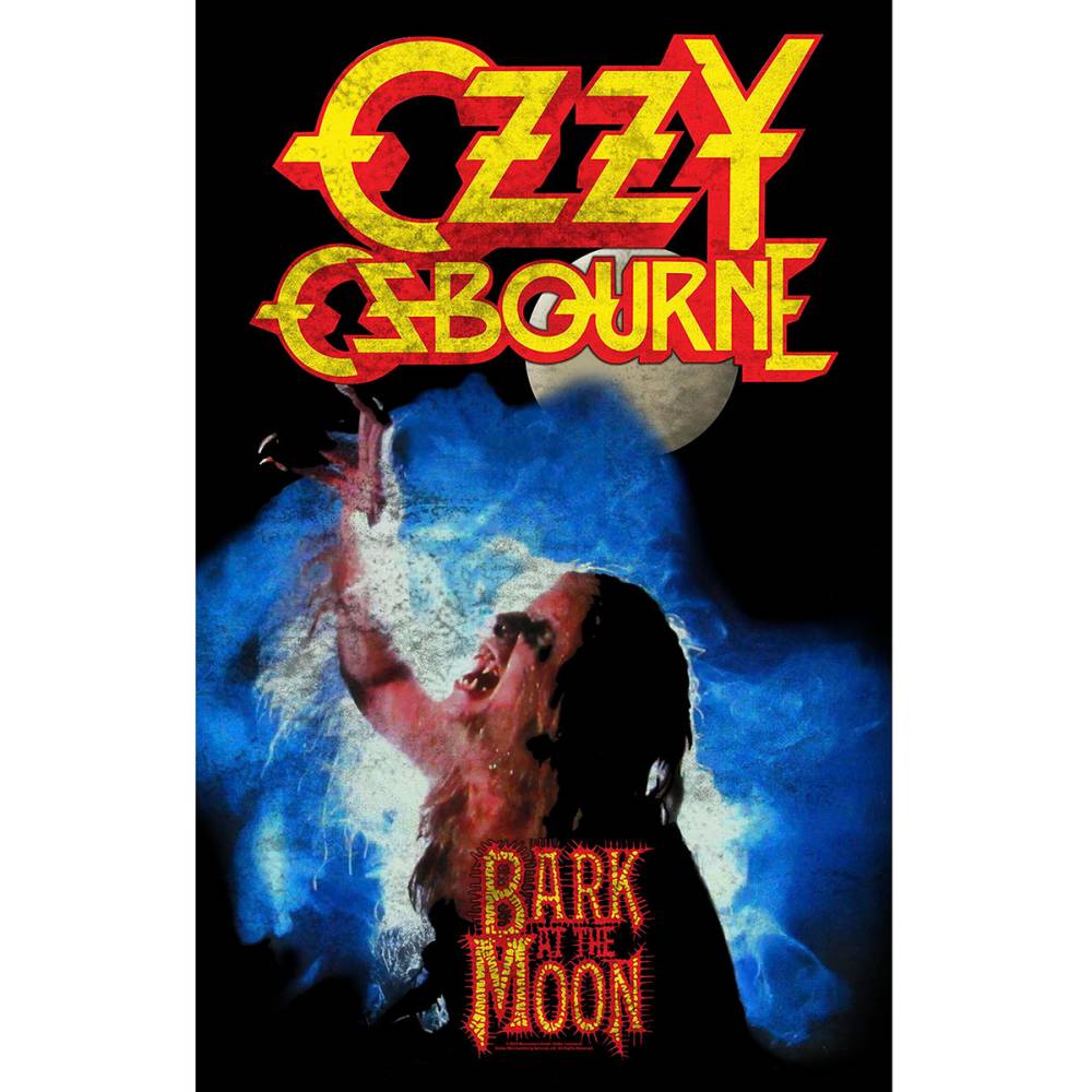 Ozzy Osbourne - Bark At The Moon Textile Poster - Noir/Multicolore